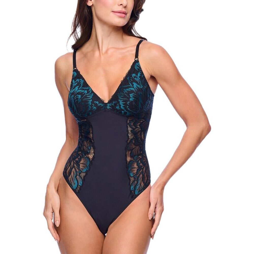 Cosabella Womens  Encantata Shaper Teddy, Black